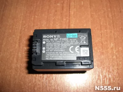 Батарея для камеры  Sony NP-FH60 оригинальная