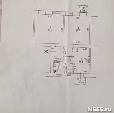 Продам 2-х комн квартиру в г. Луганск улица Красная Площадь