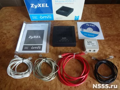 Модем ADSL2+ с портом Ethernet фирмы ZyXEL фото